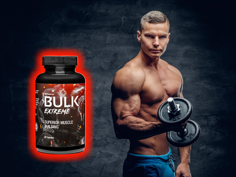 Bulk Extreme Bottle and Bodybuilder