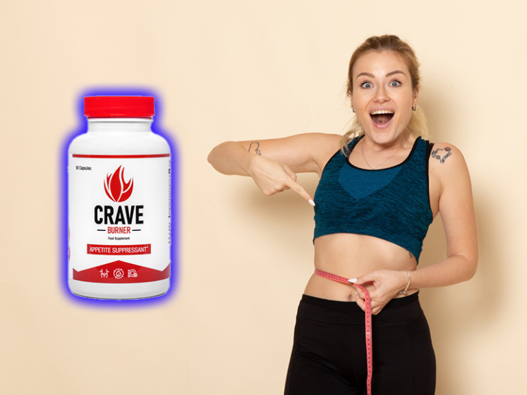 Crave Burner and Happy Slim Woman