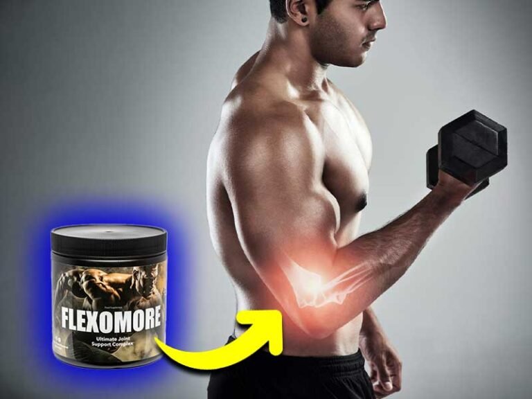 Flexomore Bottle Man Working Out